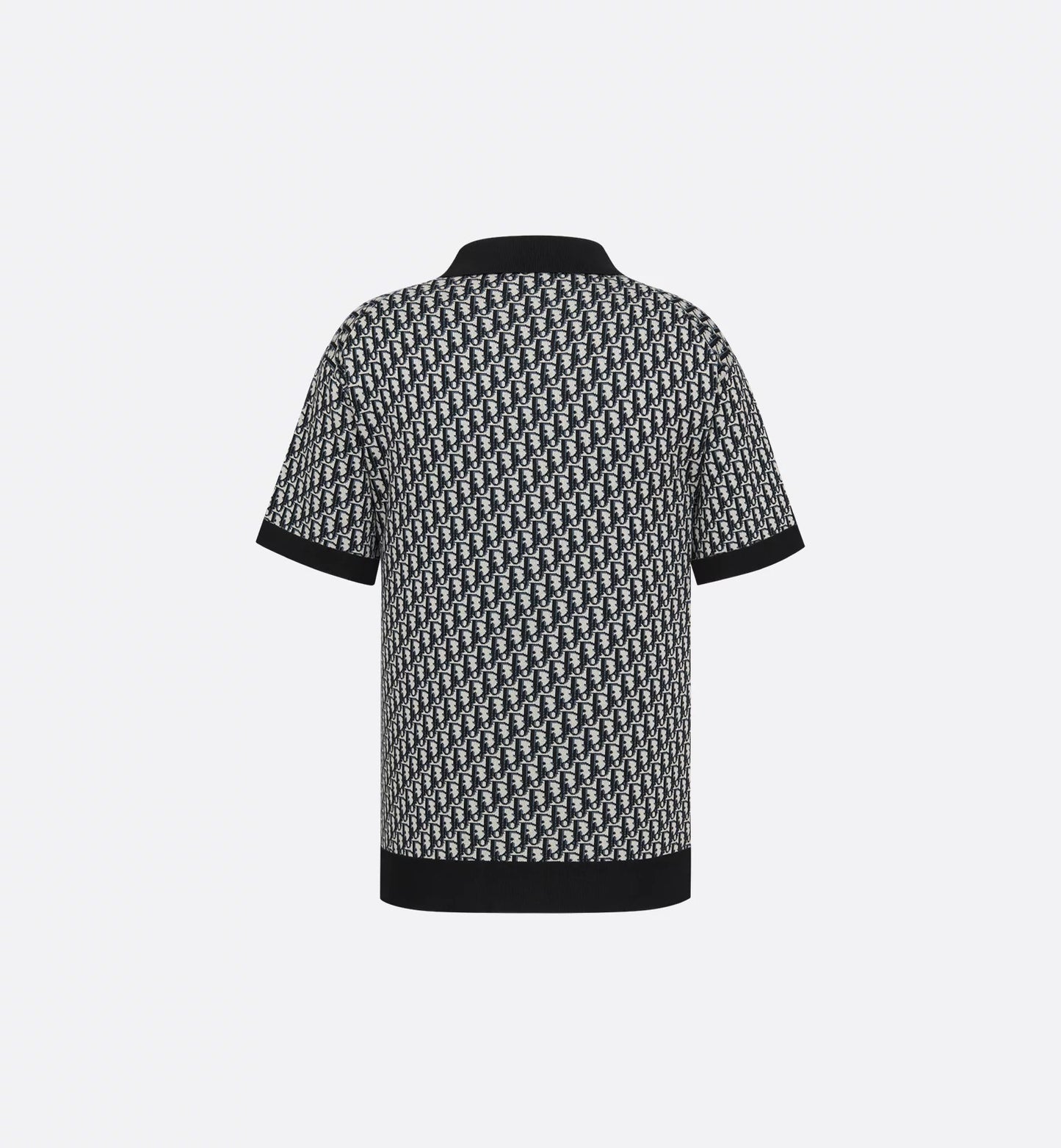 Oblique Black Polo Shirt