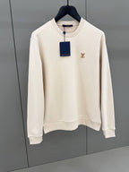 LV Patch Cream White Sweatshirt