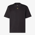 Black T-shirt with FF Embroidered Logo