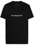 Αντεστραμμένο φαρδύ μαύρο T-shirt