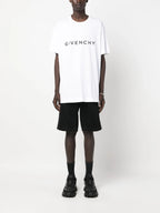 Archetype T-shirt με ριχτούς ώμους, λευκό