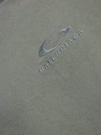 LOOP SPORTS ICON GREY FADED OVERSIZE T-SHIRT