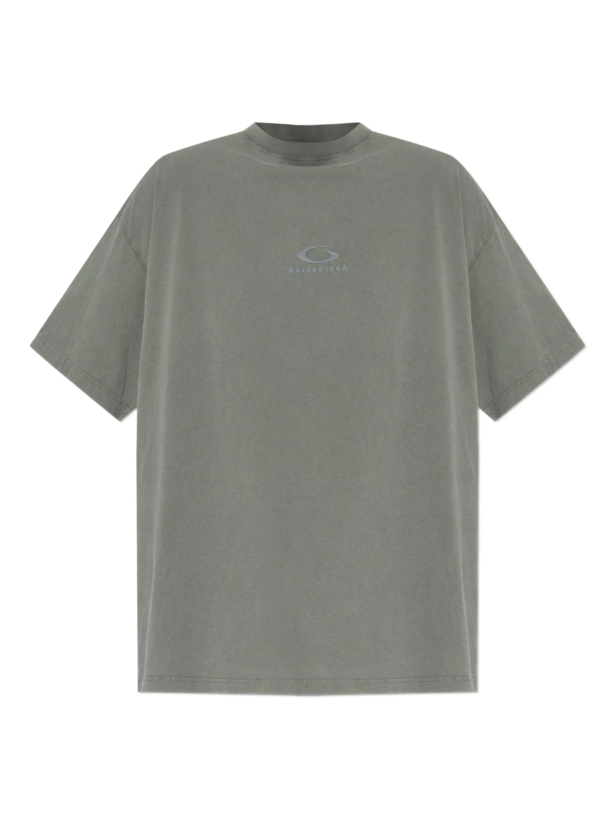LOOP SPORTS ICON ΓΚΡΙ ΞΕΒΑΜΜΕΝΟ OVERSIZE T-SHIRT