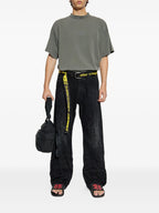 LOOP SPORTS ICON GREY FADED OVERSIZE T-SHIRT