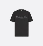 Couture Coupe Relaxed Fit Black T- shirt