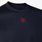 Dark Blue T-shirt with Red FF Embroidered Logo