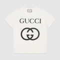 GG Interlocking White T-shirt