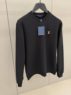 LV Patch Black Sweatshirt