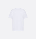 Charm Relaxed Fit White T-shirt