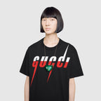 GUC Blade Print Black T-shirt - Styledistrict