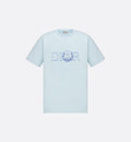 Hylton Nel Κεντημένο Μπλε T-shirt
