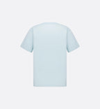 Hylton Nel Κεντημένο Μπλε T-shirt