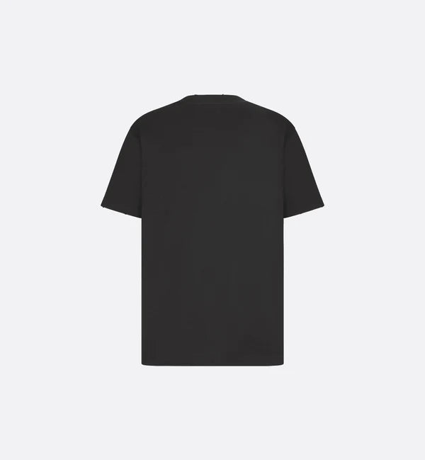 Icons Black Cotton Jersey T-shirt
