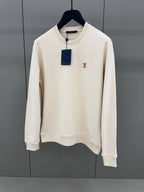 LV Patch Cream White Sweatshirt