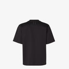 Black T-shirt with Small Patch Pocket
