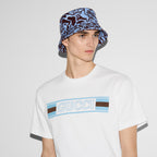 Printed Cotton Jersey White T-shirt