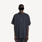 LOOP SPORTS ICON BLACK FADED OVERSIZE T-SHIRT