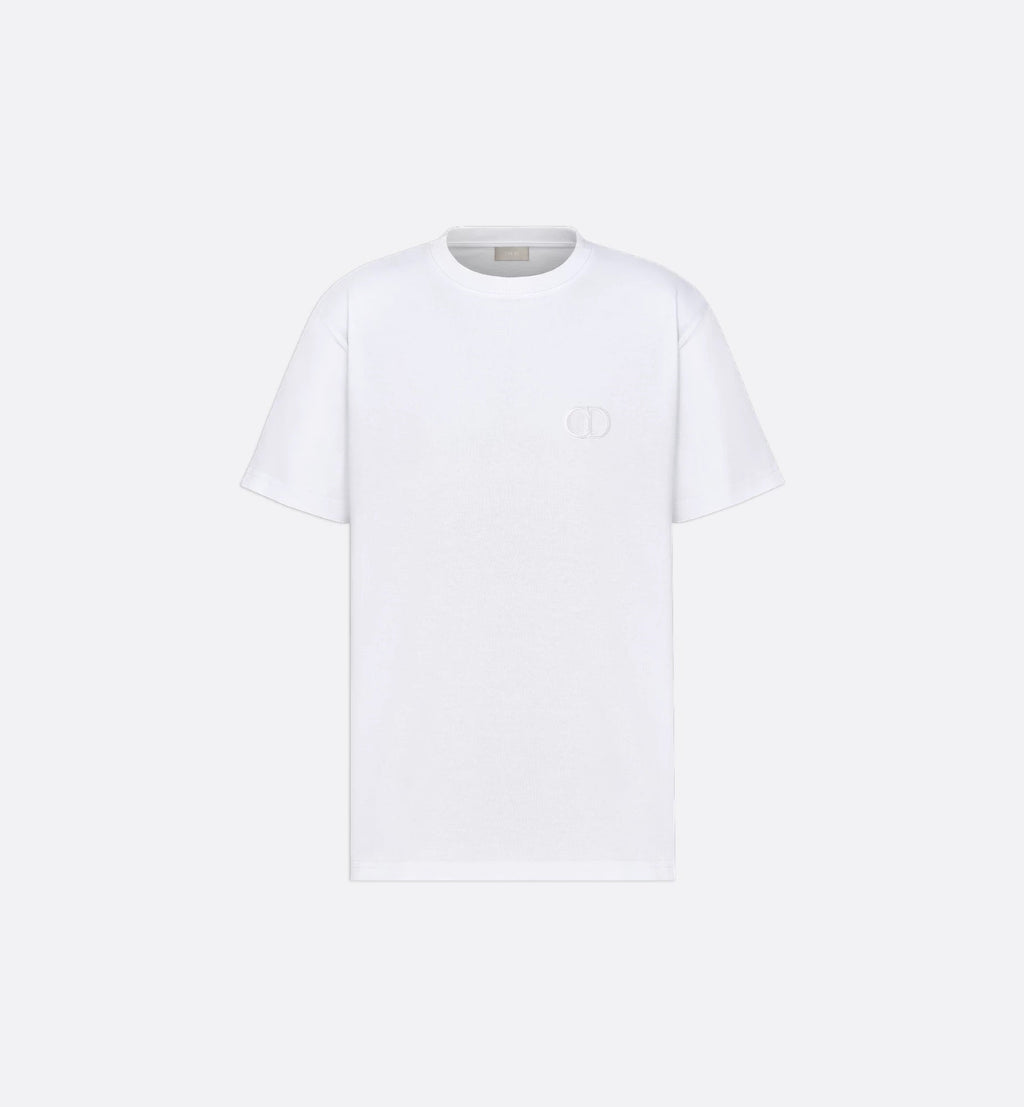 CD ICON Χαλαρής Γραμμής Λευκό T-shirt