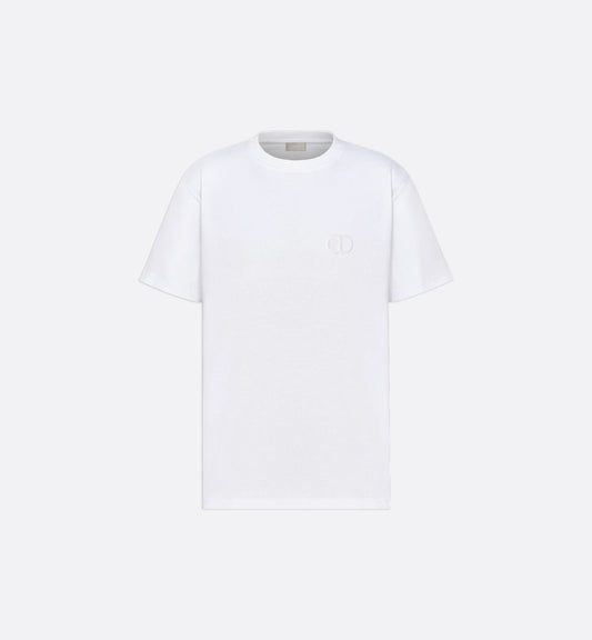 CD ICON Relaxed Fit White T-shirt
