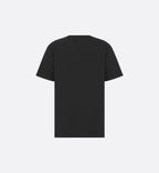 CD ICON Μαύρο T-shirt σε χαλαρή εφαρμογή