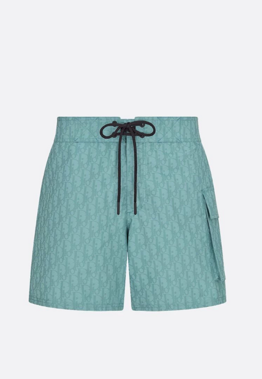 Green Swimwear Shorts