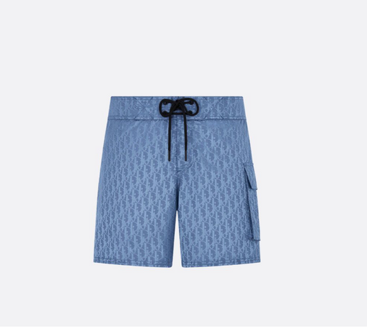 Blue Swimwear Shorts