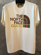 North Face λευκό φαρδύ μπλουζάκι