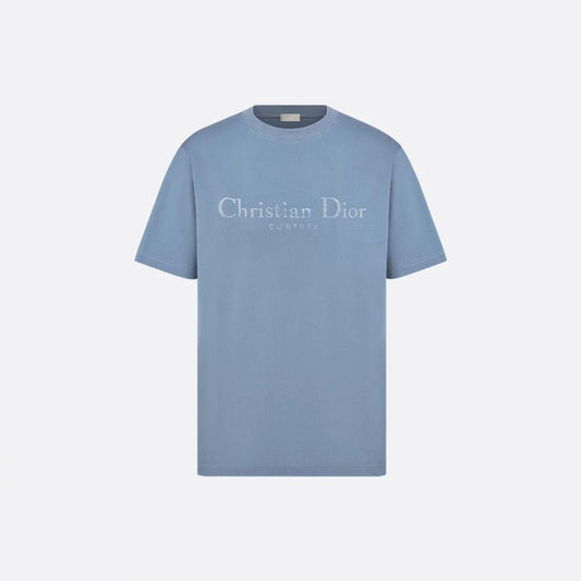 Couture Coupe Relaxed Fit Blue T- shirt
