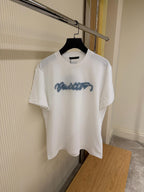 Denim Signature White T-shirt
