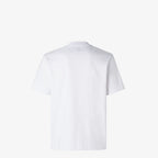 White T-shirt with Small Patch Pocket
