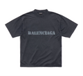 Μαύρο T-shirt Stencil Type, Μεσαία Εφαρμογή