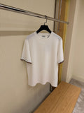 Elisson Check Sleeve Λευκό T-shirt