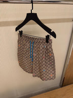 GG Supreme Beige Swim Shorts