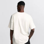 Λευκό βαμβακερό T-shirt ζέρσεϊ σλαβ