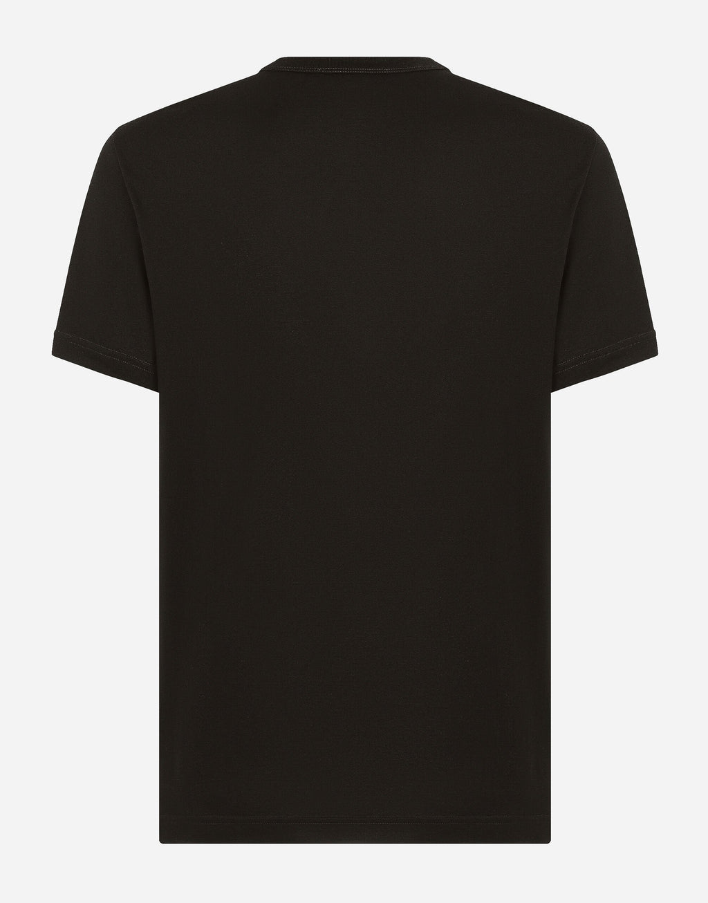 DG Milano Λογότυπο Κέντημα Μαύρο T-shirt