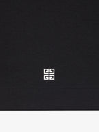 Μαύρο βαμβακερό T-shirt 4G Stars