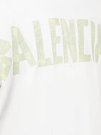 Λευκό Oversized T-shirt με Ταινία