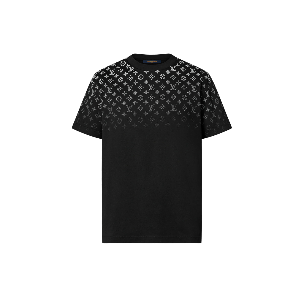 Μπλουζάκι LV Icons Gradient από μαύρο βαμβάκι