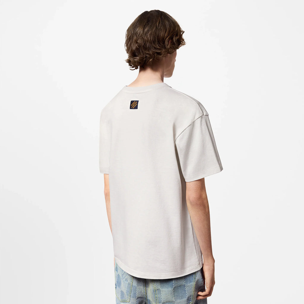 Ερωτευμένοι Κεντητό Λευκό T-shirt