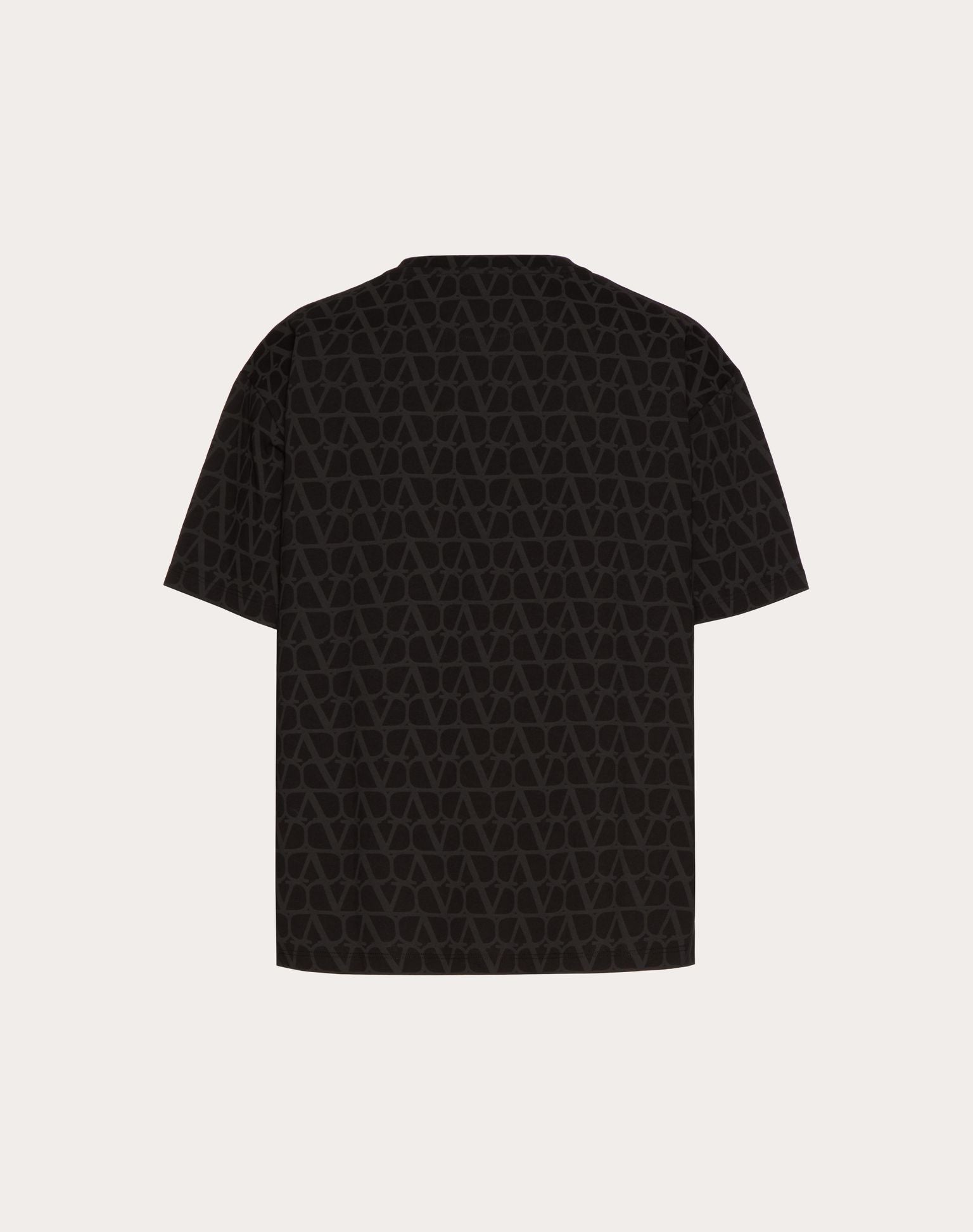 Cotton T-shirt with Toile Iconographe Print