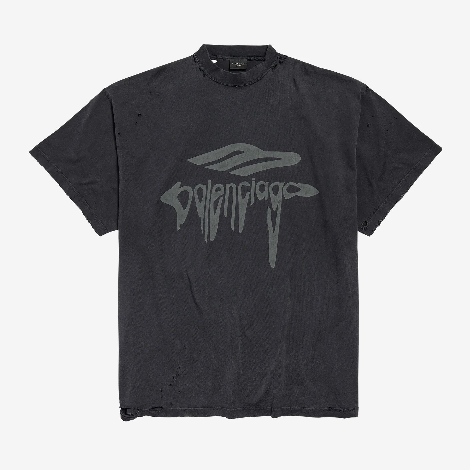 3B LIQUEFIED BLACK T-SHIRT
