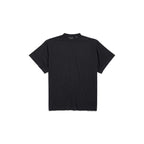 Μαύρο υπερμεγέθες T-shirt με ταινία ασφαλείας