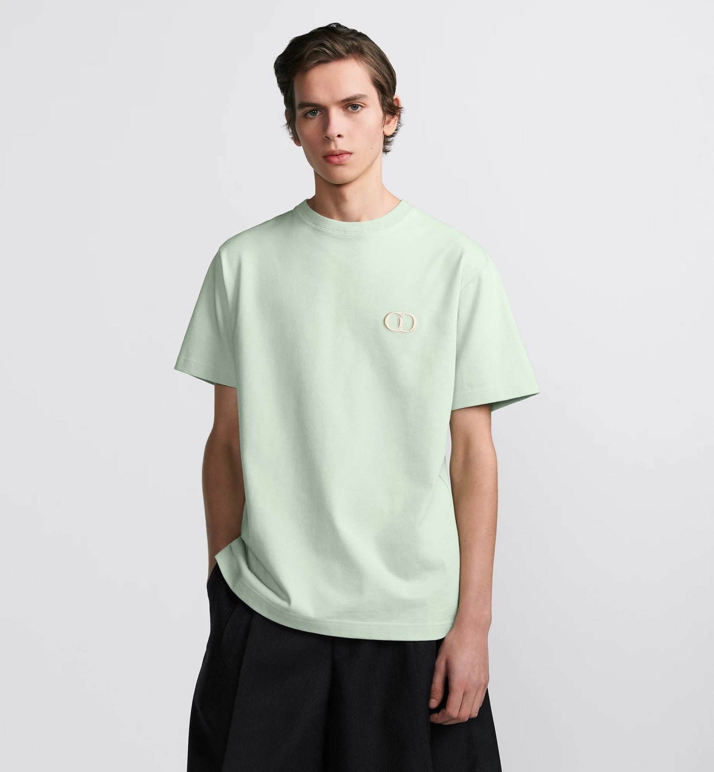 CD ICON Relaxed Fit Light Green T-shirt