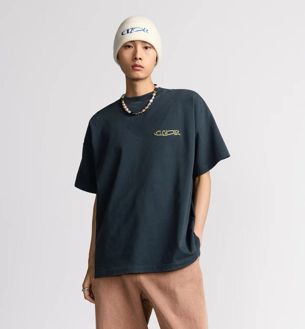 Lewis Hamilton Navy Blue Oversized T-shirt