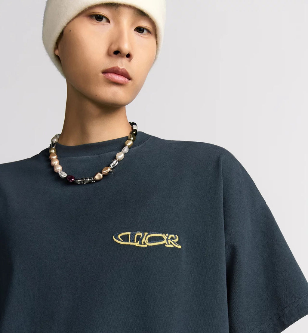 Lewis Hamilton Navy Blue Oversized T-shirt