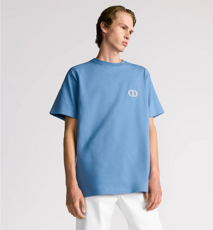 CD ICON Relaxed Fit Blue T-shirt