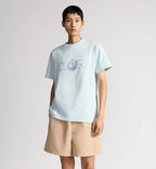 Hylton Nel Κεντημένο Μπλε T-shirt