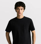 CD ICON Μαύρο T-shirt σε χαλαρή εφαρμογή