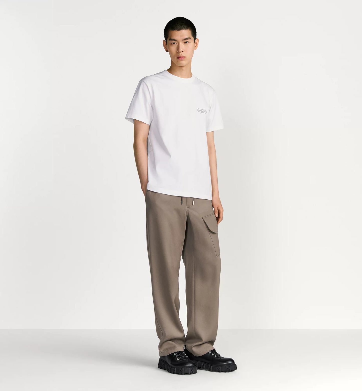 CD Box Relaxed Fit White T-shirt