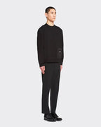 PRD Technical fabric Black Sweatshirt - Styledistrict
